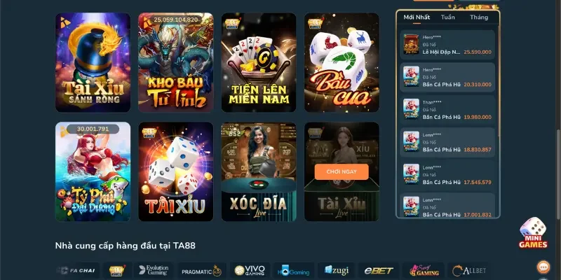 Kho game cực khủng